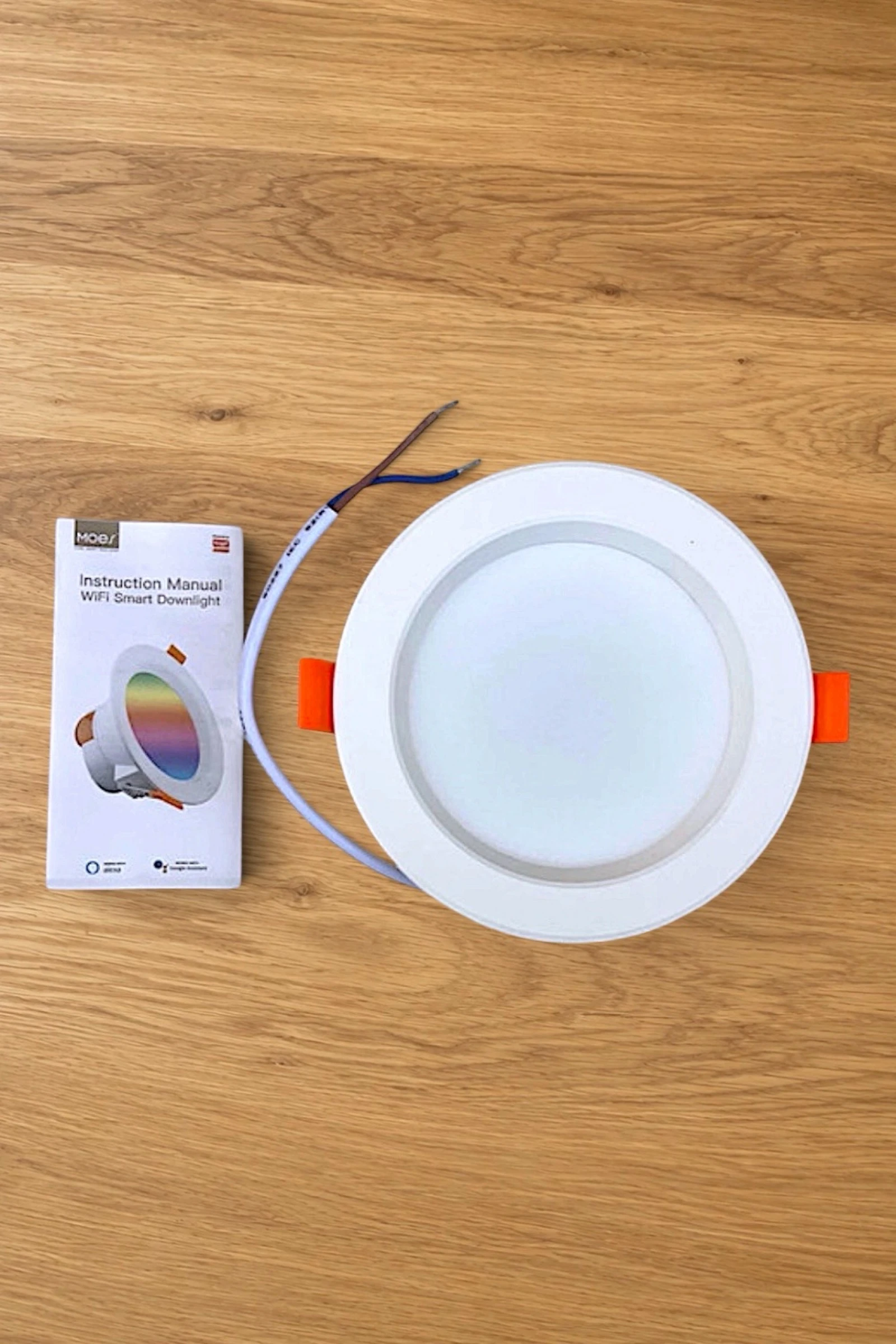 Foco Downlight LED Intelligent WiFi Moes 10W RGB 11,5 cm Alexa Google – photo 2